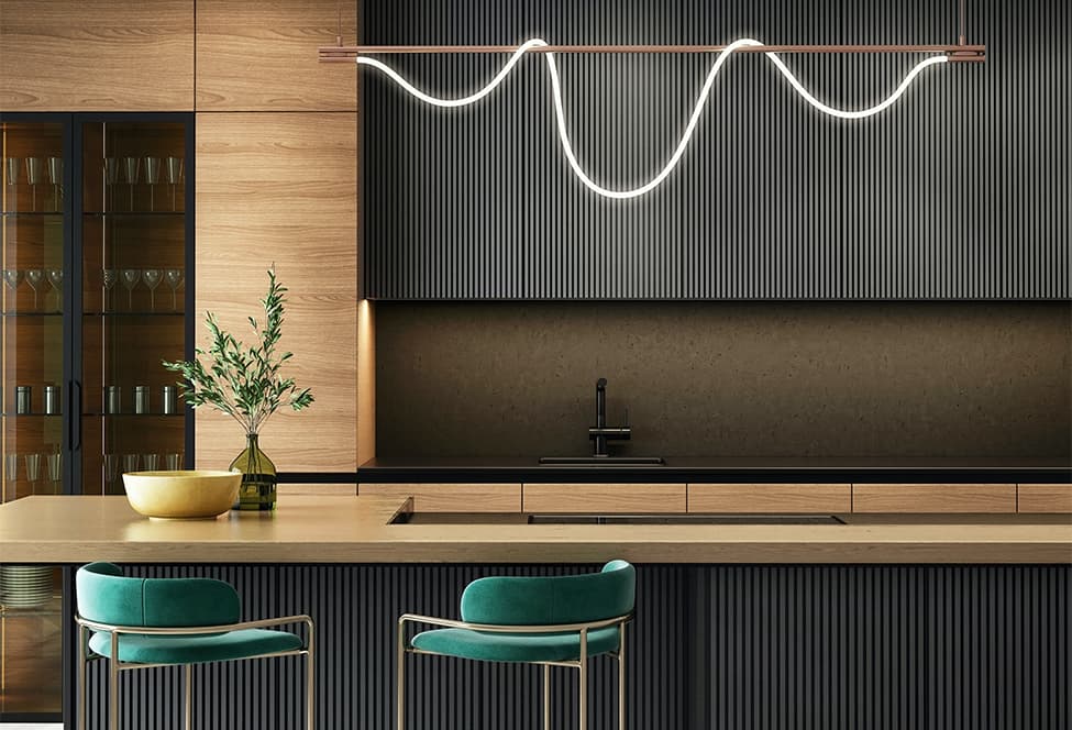 Ambiente elegante com sensação de exclusividade