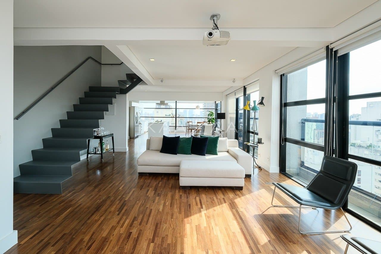 Cobertura Duplex deslumbrante com terraços ensolarados no Itaim Bibi. - Foto 9