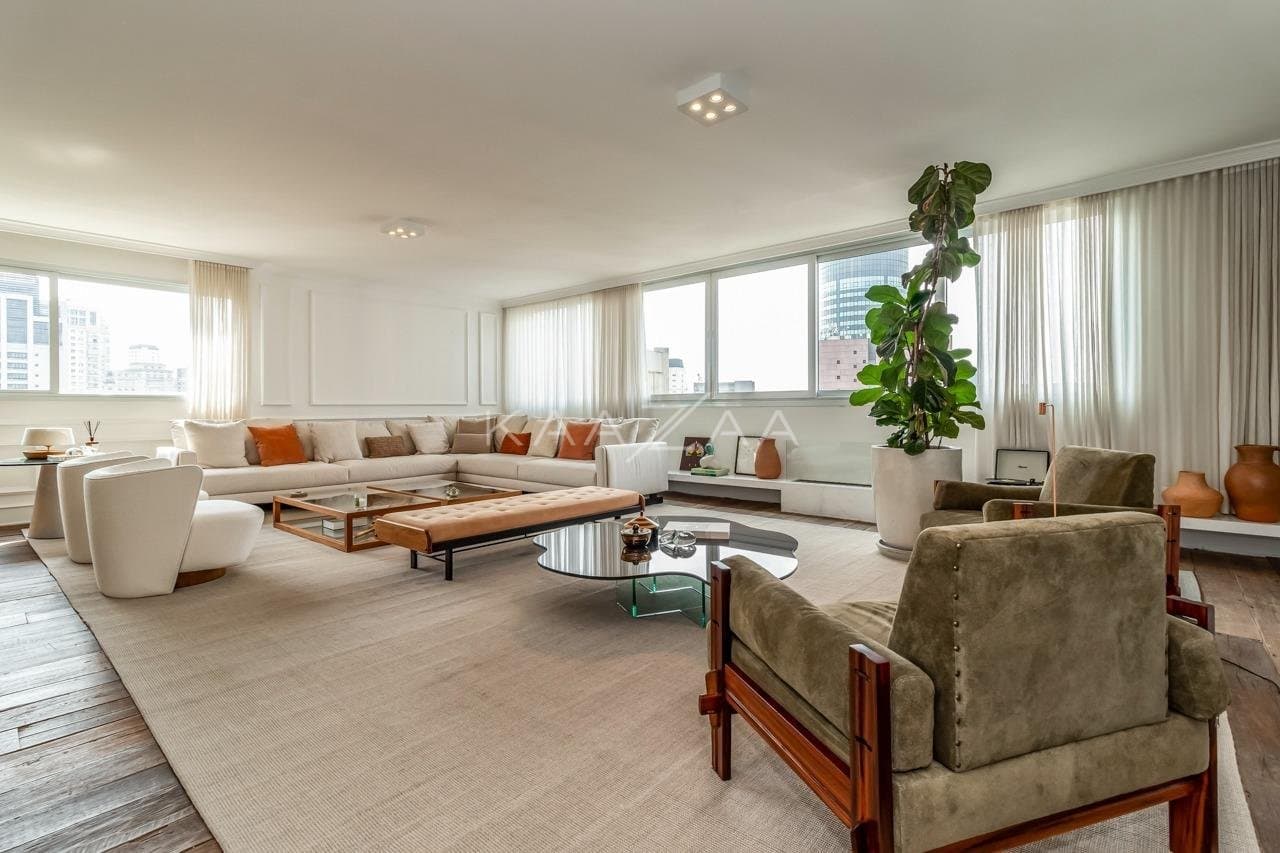 Elegância em estilo clássico: apartamento super iluminado no Itaim Bibi. - Foto 2