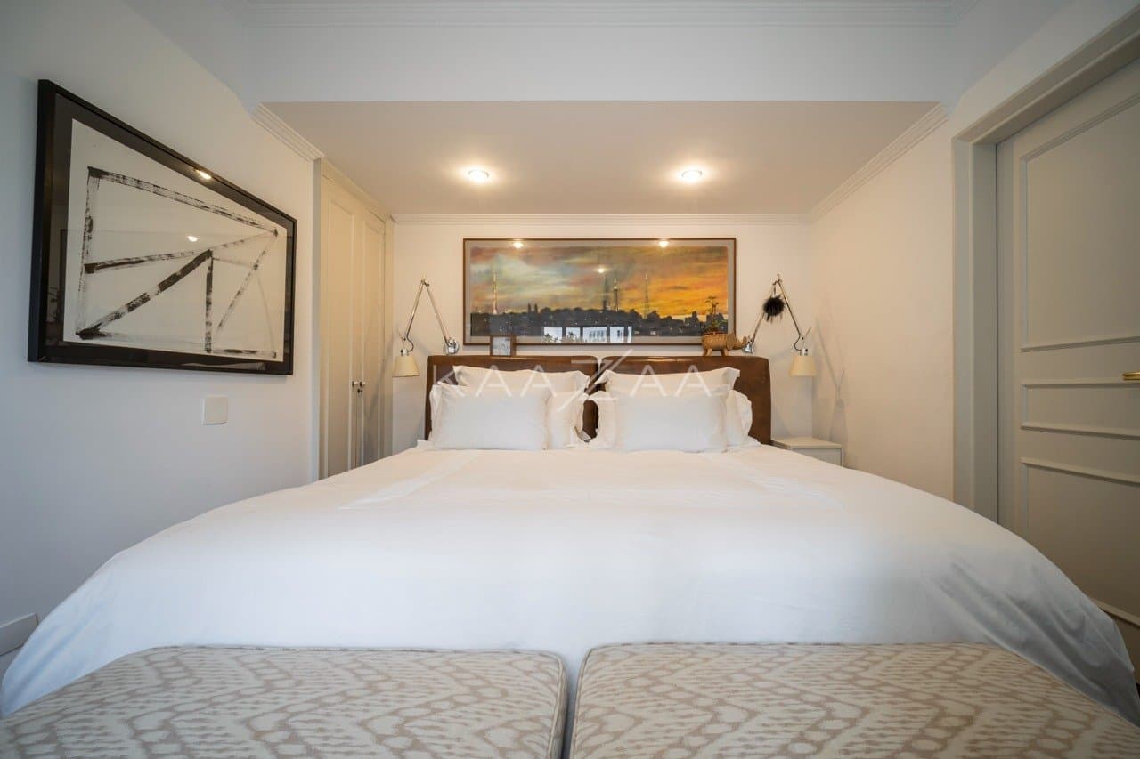 Tranquilidade e conforto são constantes neste apartamento em prédio com lazer no Itaim. - Foto 12