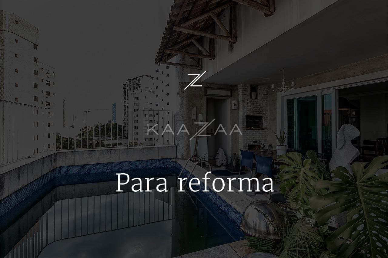 Cobertura duplex ampla e versátil. Para reforma, com ótima vista no Real Parque. - Foto 1