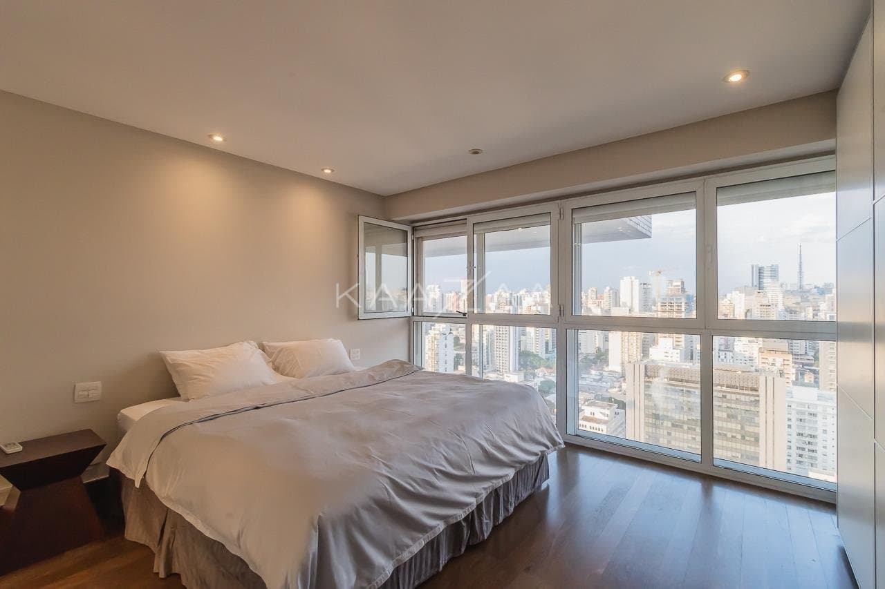 Apartamento Duplex em andar alto, projeto autoral e vista estonteante em Pinheiros. - Foto 19