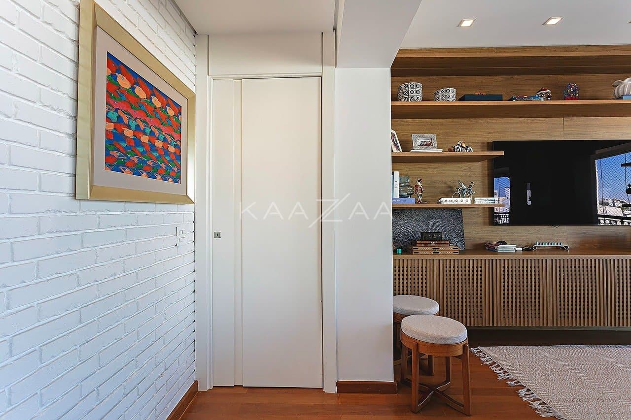 Varanda envidraçada, área gourmet integrada e localização próxima do Ibirapuera - Foto 19