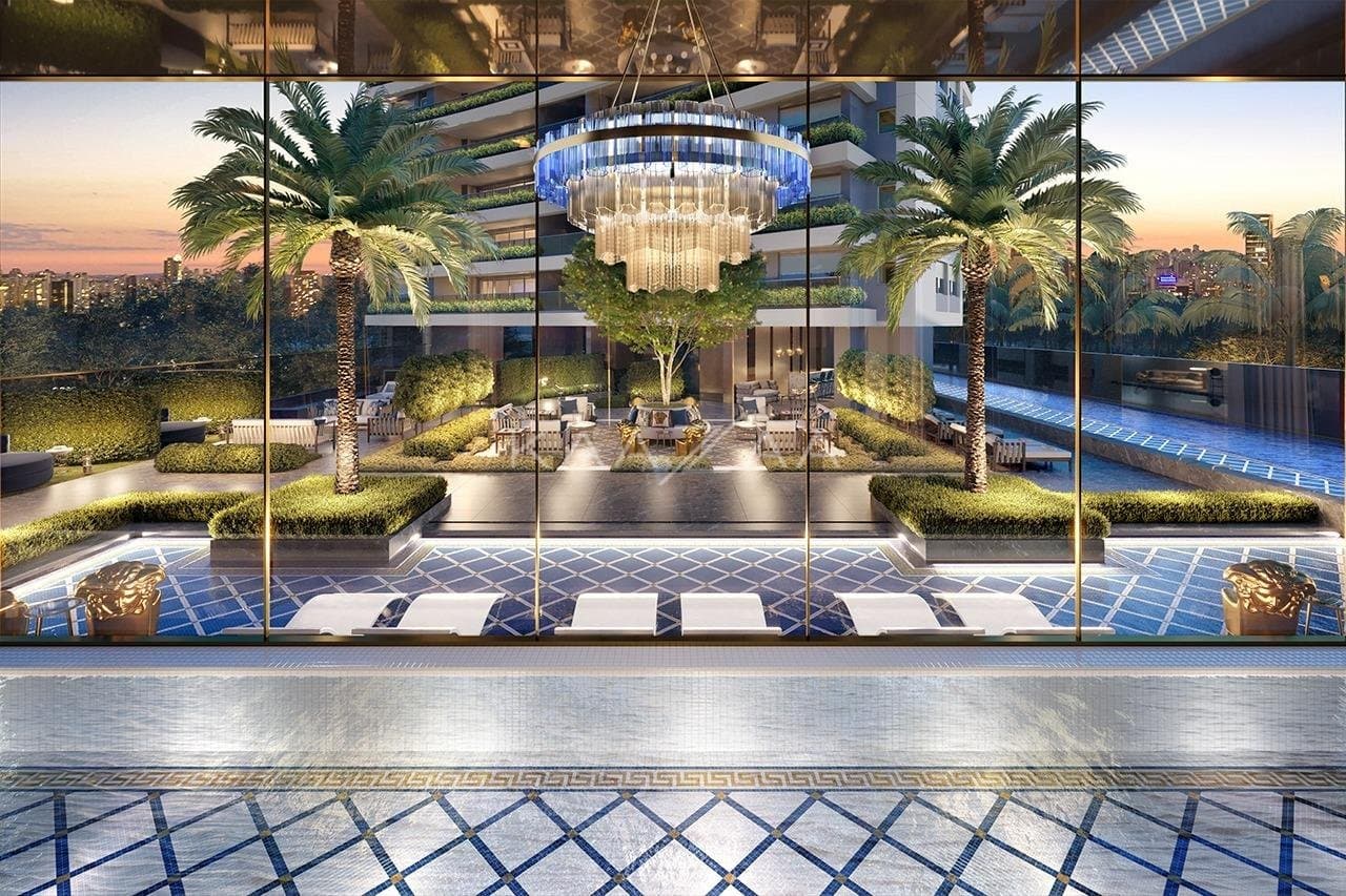 Dos salões nobres até a vista estonteante, um empreendimento da Versace Home para elevar parâmetros em Moema. - Foto 12