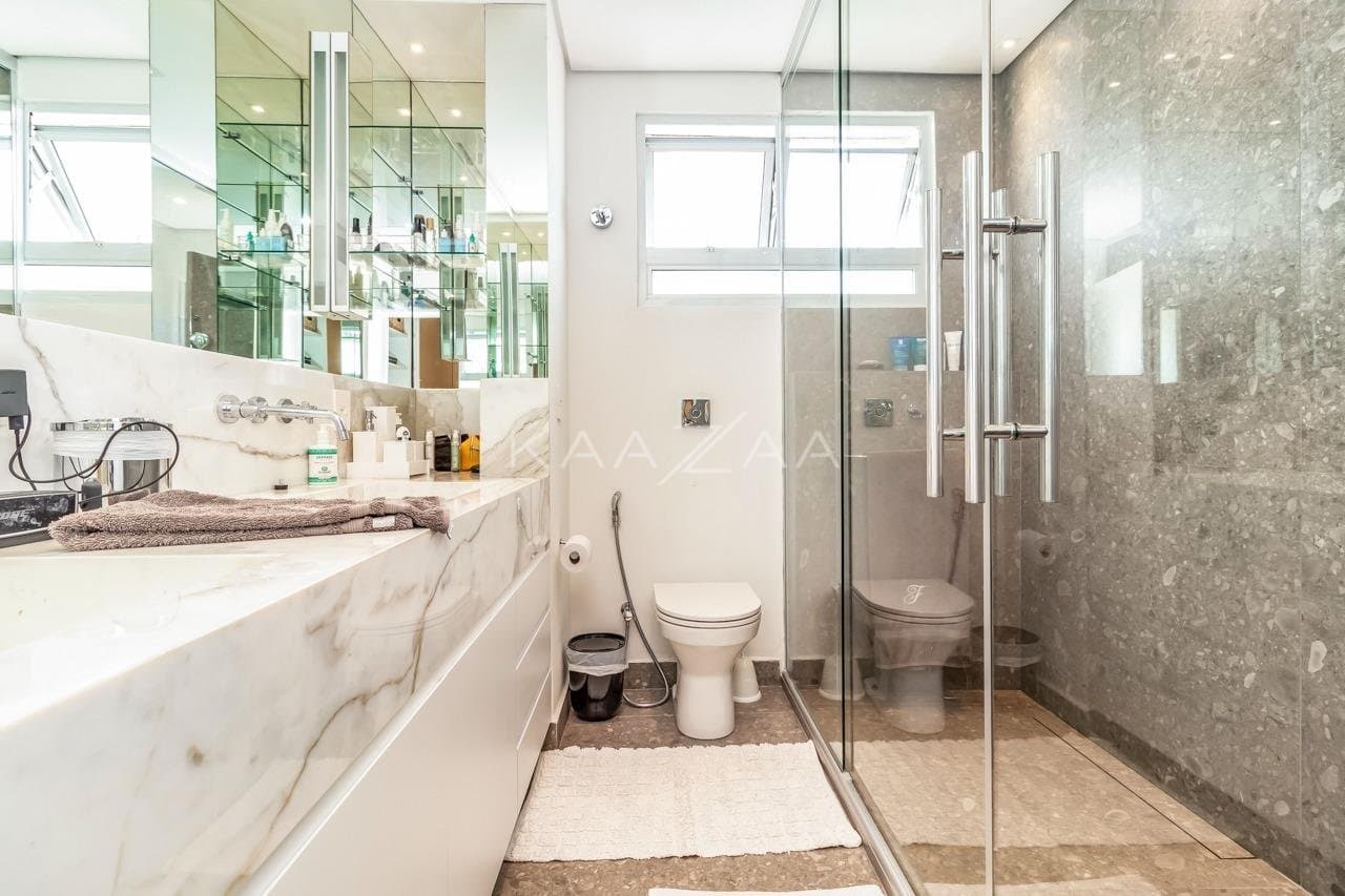 Elegância em estilo clássico: apartamento super iluminado no Itaim Bibi. - Foto 15
