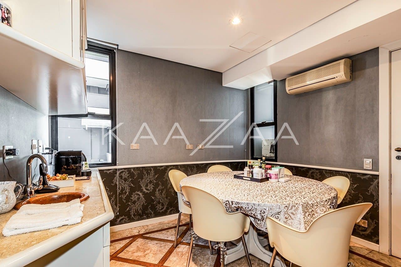 Apartamento completo no Jardins: varandas, vista verde e amplitude. - Foto 6