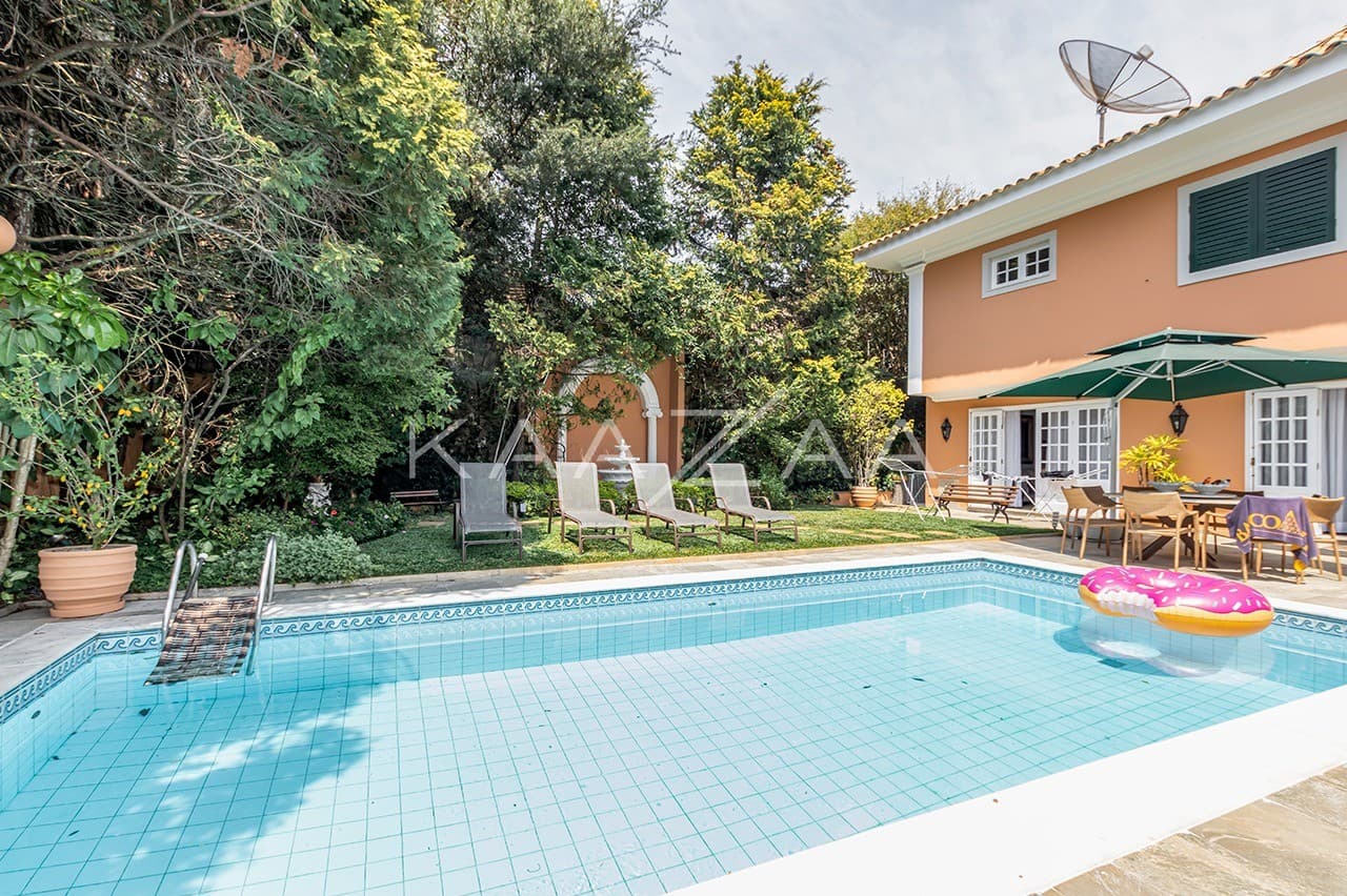 Um jardim que torna todo encontro mais gostoso. Casa no Jardim Guedala. - Foto 1