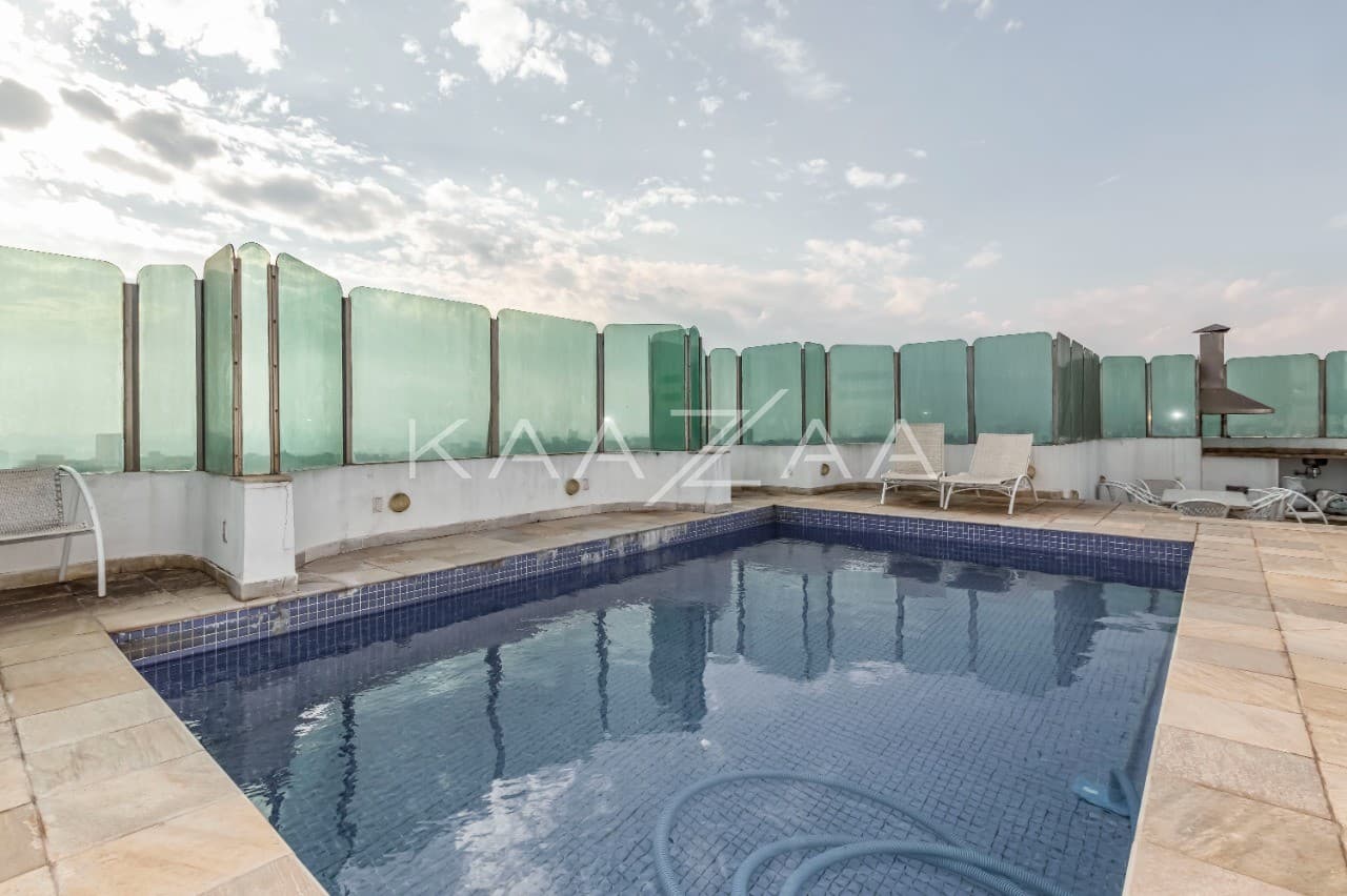 Acabamentos arrojados, rodeados de conforto e lazer, diante de uma vista arrebatadora. Cobertura duplex no Real Parque. - Foto 30