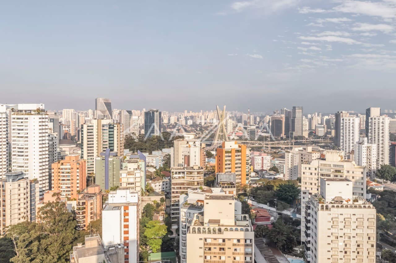 Acabamentos arrojados, rodeados de conforto e lazer, diante de uma vista arrebatadora. Cobertura duplex no Real Parque. - Foto 6