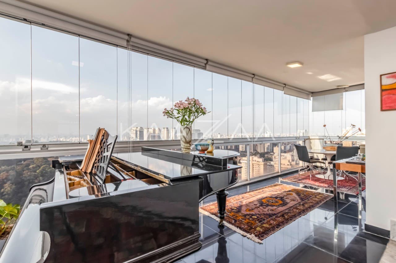 Acabamentos arrojados, rodeados de conforto e lazer, diante de uma vista arrebatadora. Cobertura duplex no Real Parque. - Foto 1