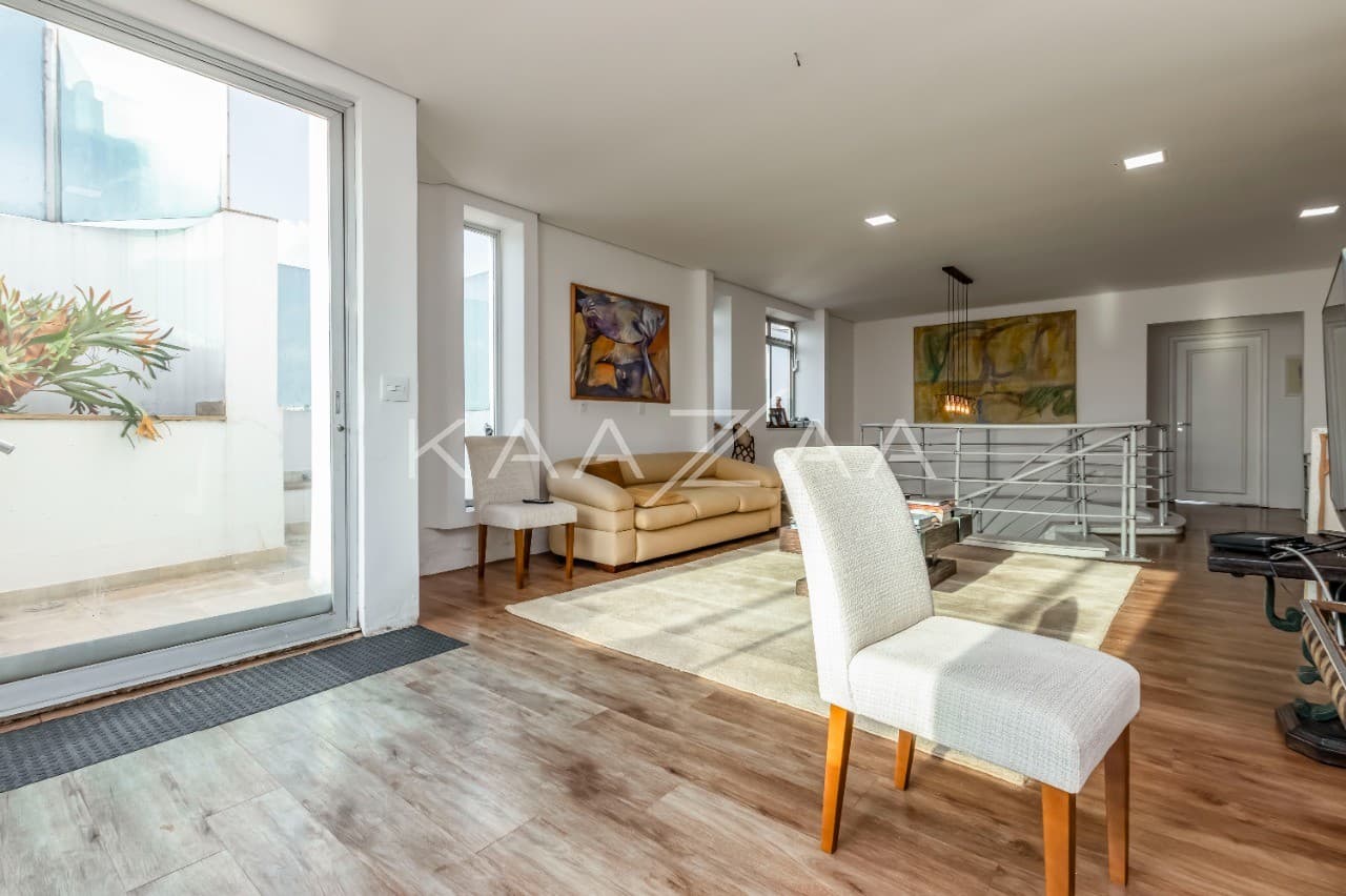 Acabamentos arrojados, rodeados de conforto e lazer, diante de uma vista arrebatadora. Cobertura duplex no Real Parque. - Foto 24