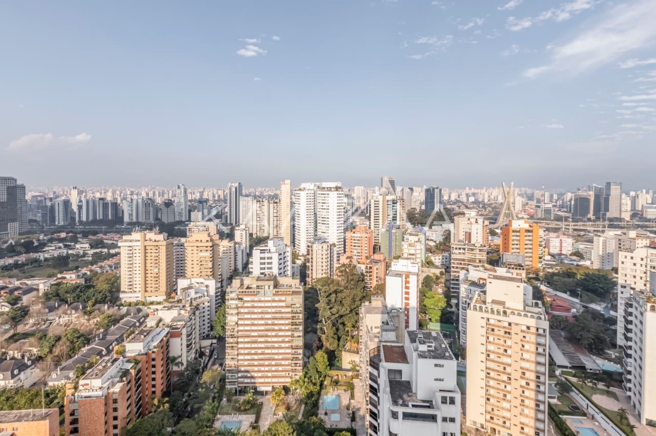 Acabamentos arrojados, rodeados de conforto e lazer, diante de uma vista arrebatadora. Cobertura duplex no Real Parque. - Foto 5