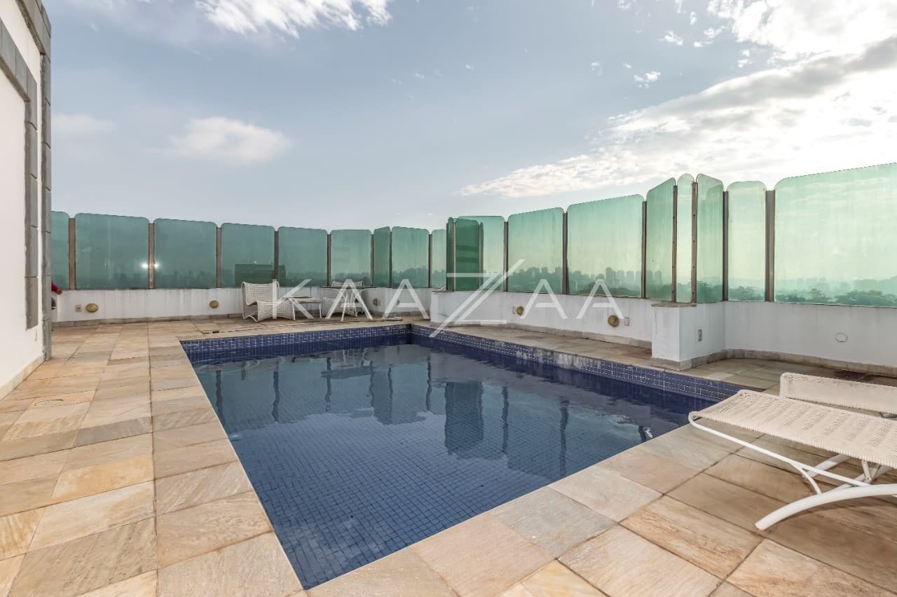 Acabamentos arrojados, rodeados de conforto e lazer, diante de uma vista arrebatadora. Cobertura duplex no Real Parque. - Foto 32