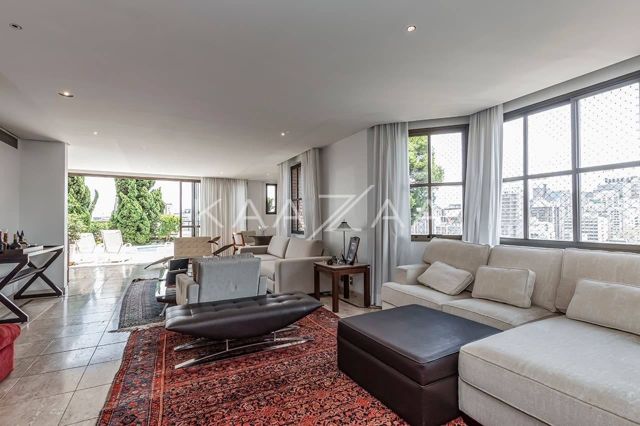 A cidade aos seus pés. Cobertura duplex com piscina e vista panorâmica nos Jardins. - Foto 6