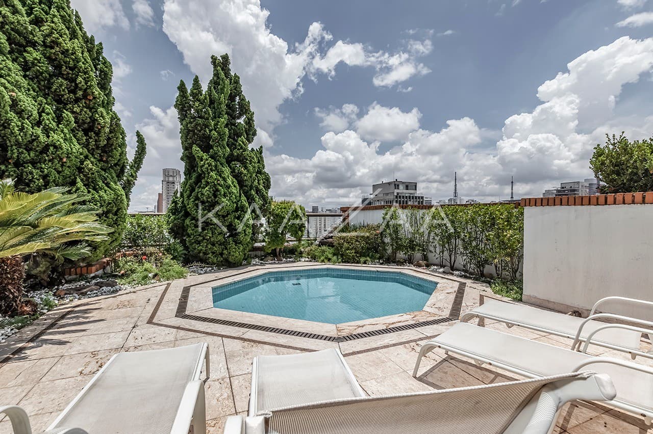 A cidade aos seus pés. Cobertura duplex com piscina e vista panorâmica nos Jardins. - Foto 5