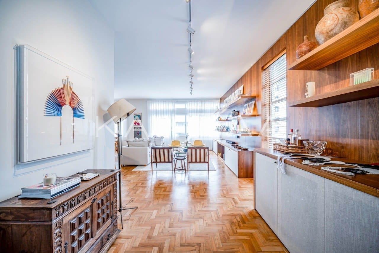 Apartamento reformado, com lindos acabamentos. Para uma vida a pé no Jardins. - Foto 8