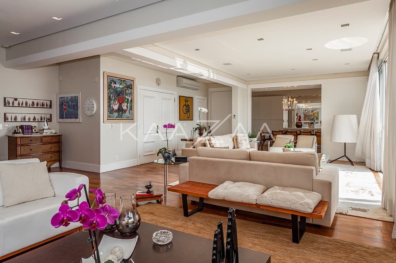 A vista deste apartamento duplex de 520 m² em Pinheiros vai te conquistar. - Foto 4