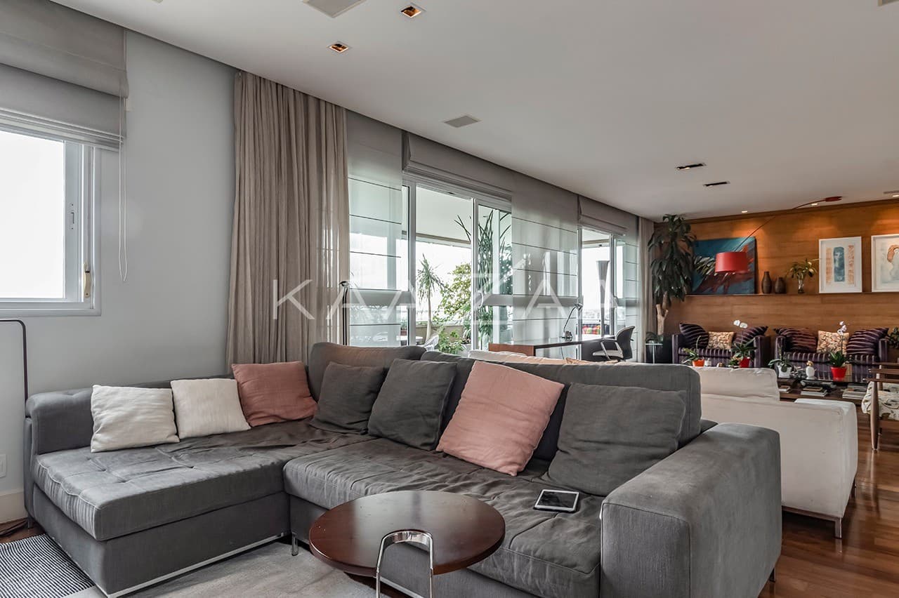 Uma vista de tirar o fôlego para o Parque Villa-Lobos. Apartamento em excelente condomínio no Alto de Pinheiros. - Foto 6