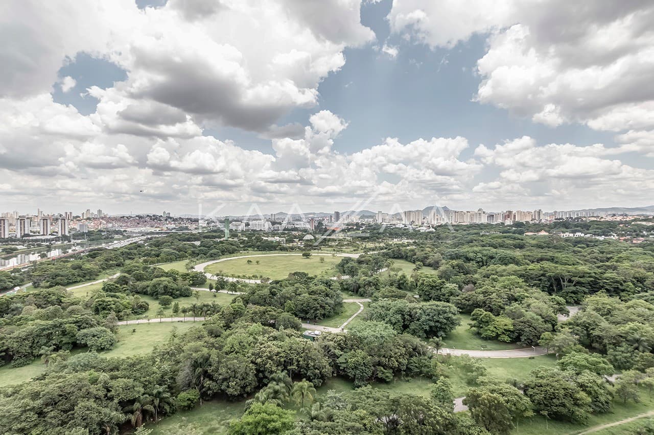 Uma vista de tirar o fôlego para o Parque Villa-Lobos. Apartamento em excelente condomínio no Alto de Pinheiros. - Foto 9