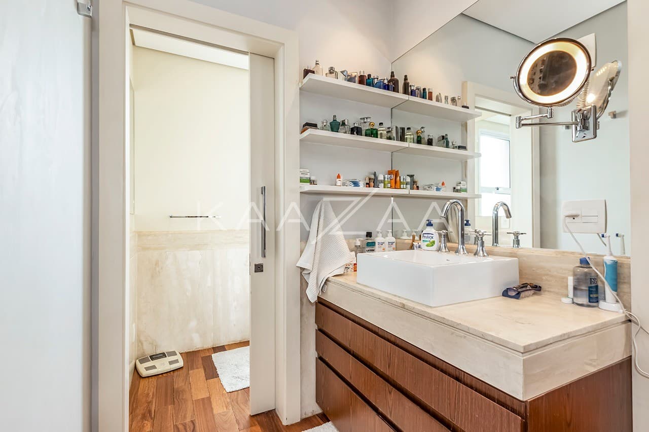 Uma vista de tirar o fôlego para o Parque Villa-Lobos. Apartamento em excelente condomínio no Alto de Pinheiros. - Foto 12