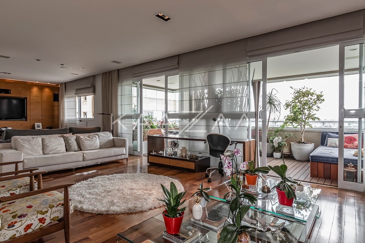 Uma vista de tirar o fôlego para o Parque Villa-Lobos. Apartamento em excelente condomínio no Alto de Pinheiros. - Foto 1