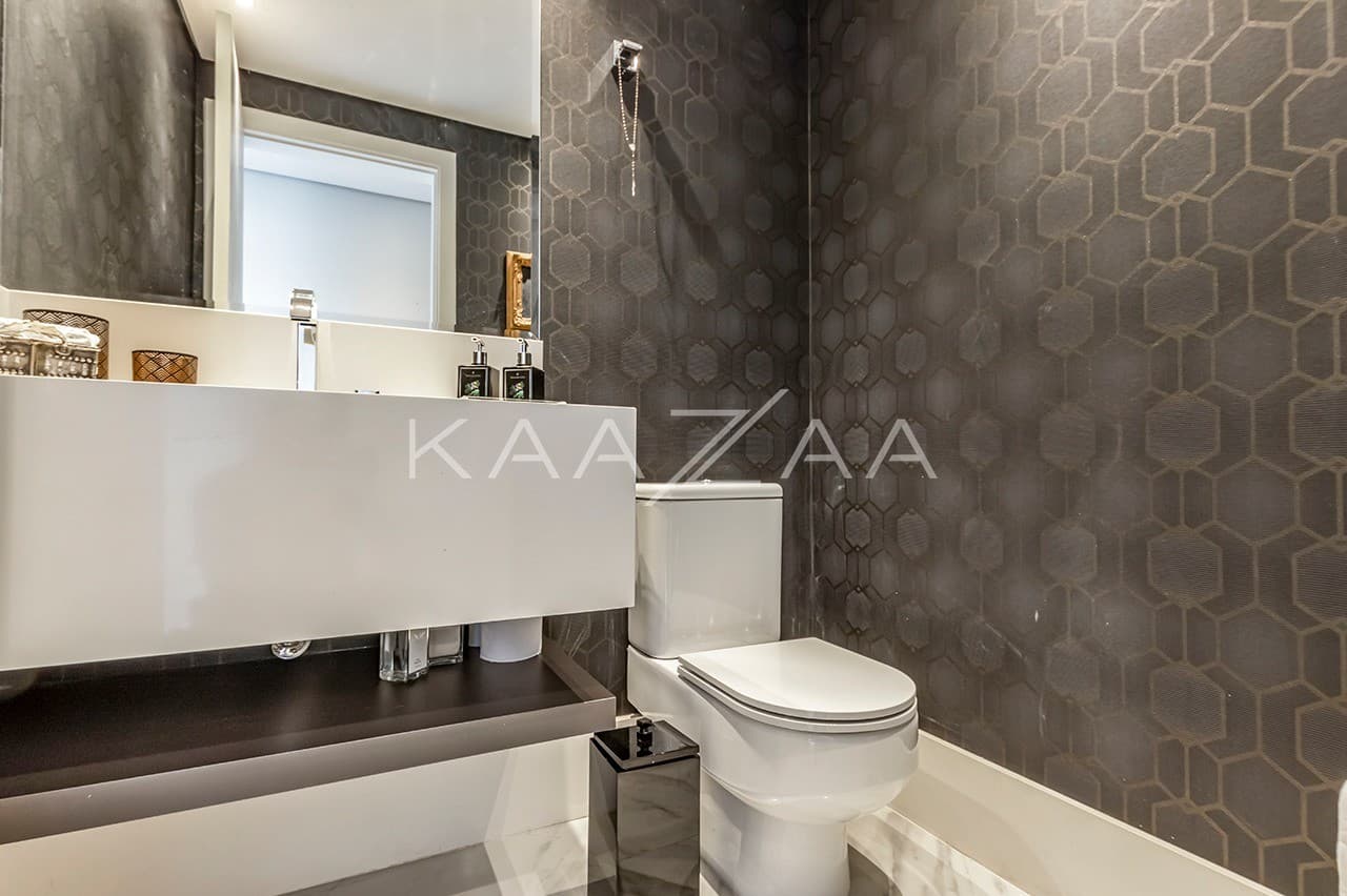 Estilo e personalidade definem este apartamento no Jardim Europa. - Foto 12