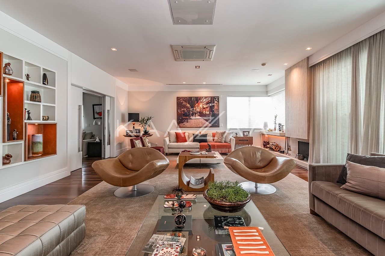Aqui a sofisticação e infra estrutura são implacáveis. Belíssimo apartamento no Itaim Bibi. - Foto 2