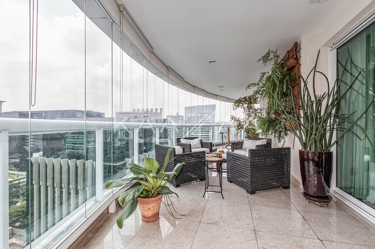 Aqui a sofisticação e infra estrutura são implacáveis. Belíssimo apartamento no Itaim Bibi. - Foto 8