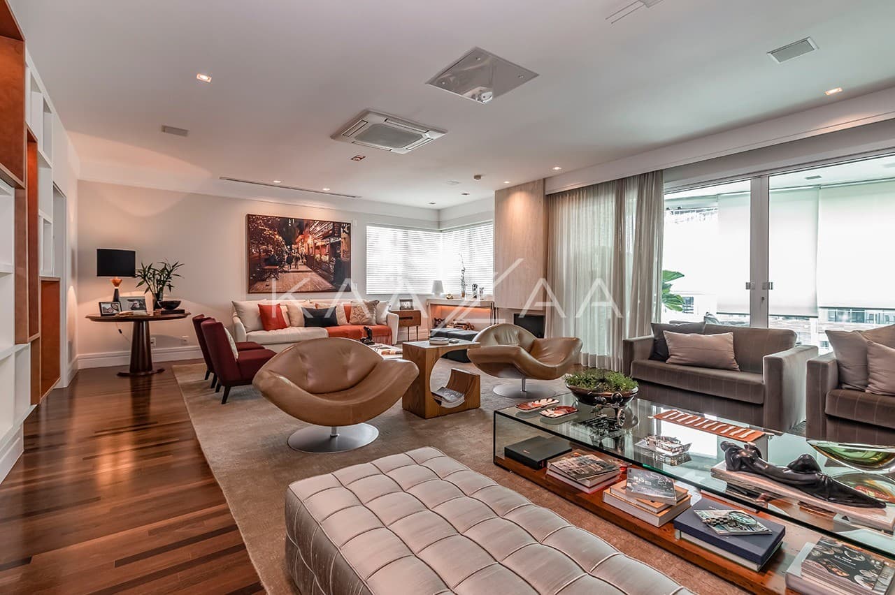 Aqui a sofisticação e infra estrutura são implacáveis. Belíssimo apartamento no Itaim Bibi. - Foto 3