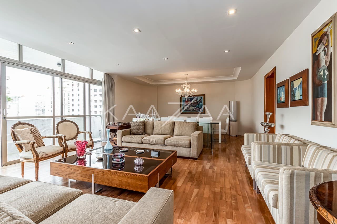 Lindo apartamento com ambientes integrados, bem no núcleo de Jardins. - Foto 1