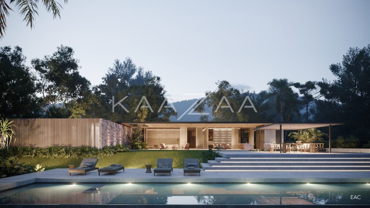 Para purificar o olhar, este terreno na Quinta Baroneza já tem um projeto que respira a natureza ao redor. - Foto 1