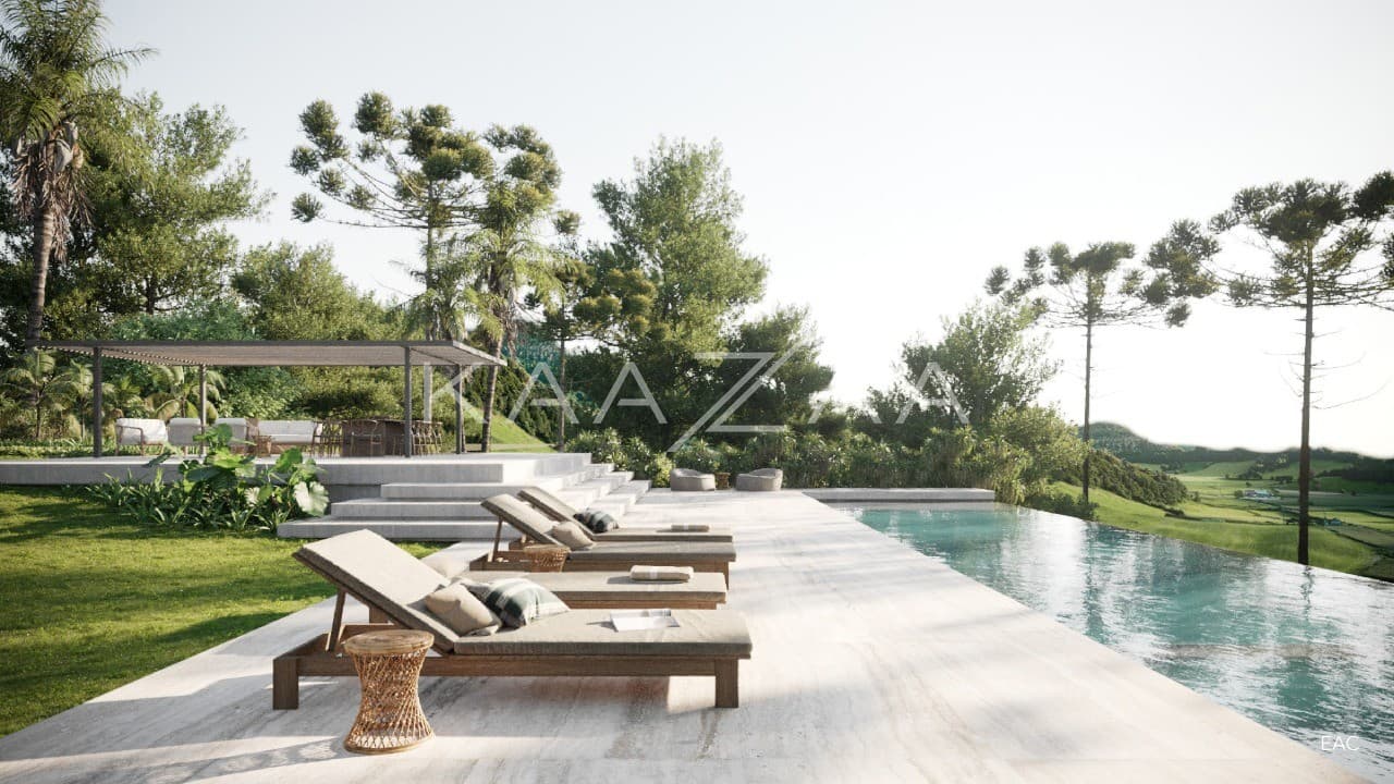 Para purificar o olhar, este terreno na Quinta Baroneza já tem um projeto que respira a natureza ao redor. - Foto 5