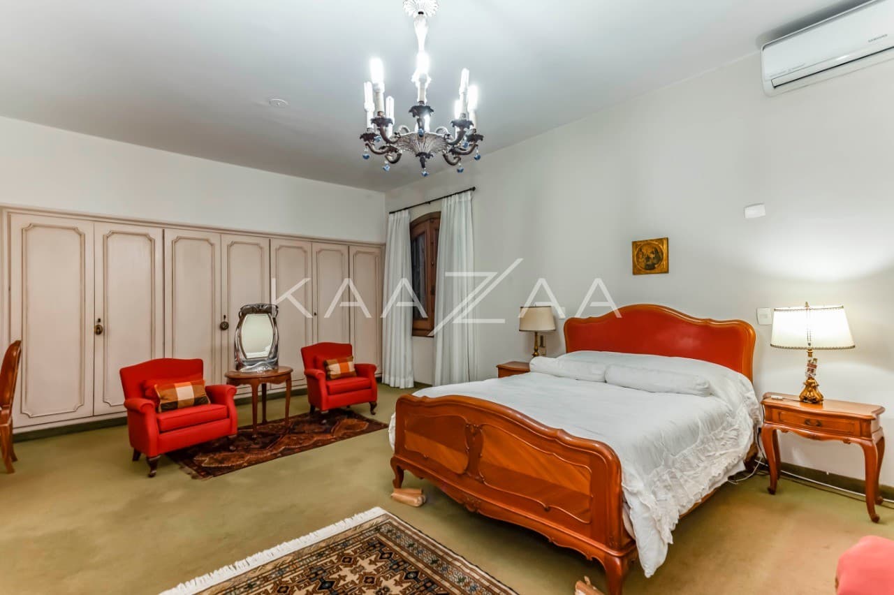 Em rua arborizada, essa ampla casa no Jardim Paulista fica pertinho do Ibirapuera. - Foto 25