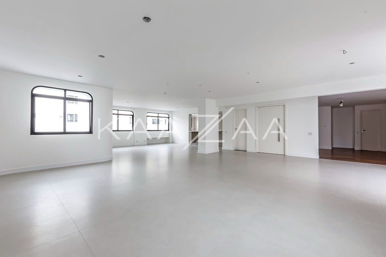 Espaços clean trazem paz para relaxar neste apartamento delicioso no Jardim Paulista. - Foto 5