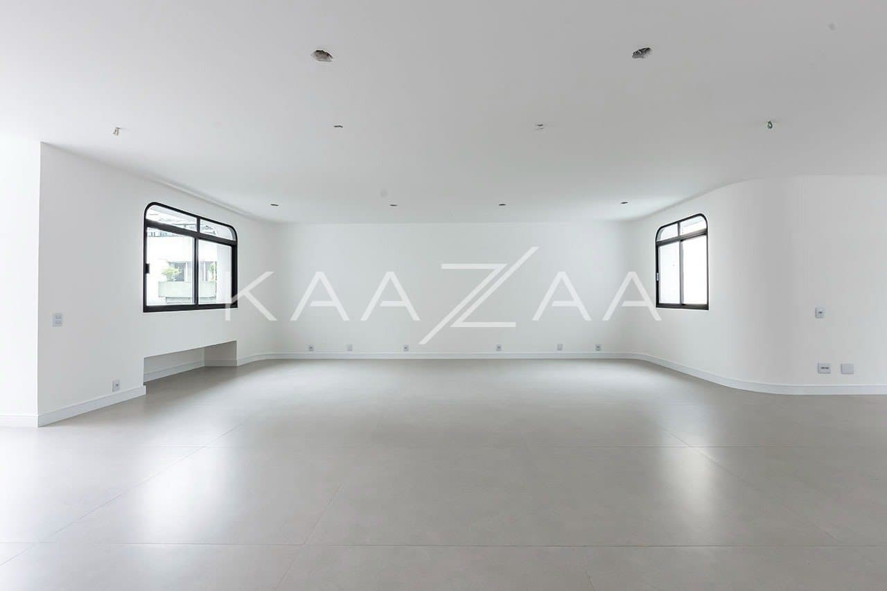 Espaços clean trazem paz para relaxar neste apartamento delicioso no Jardim Paulista. - Foto 7