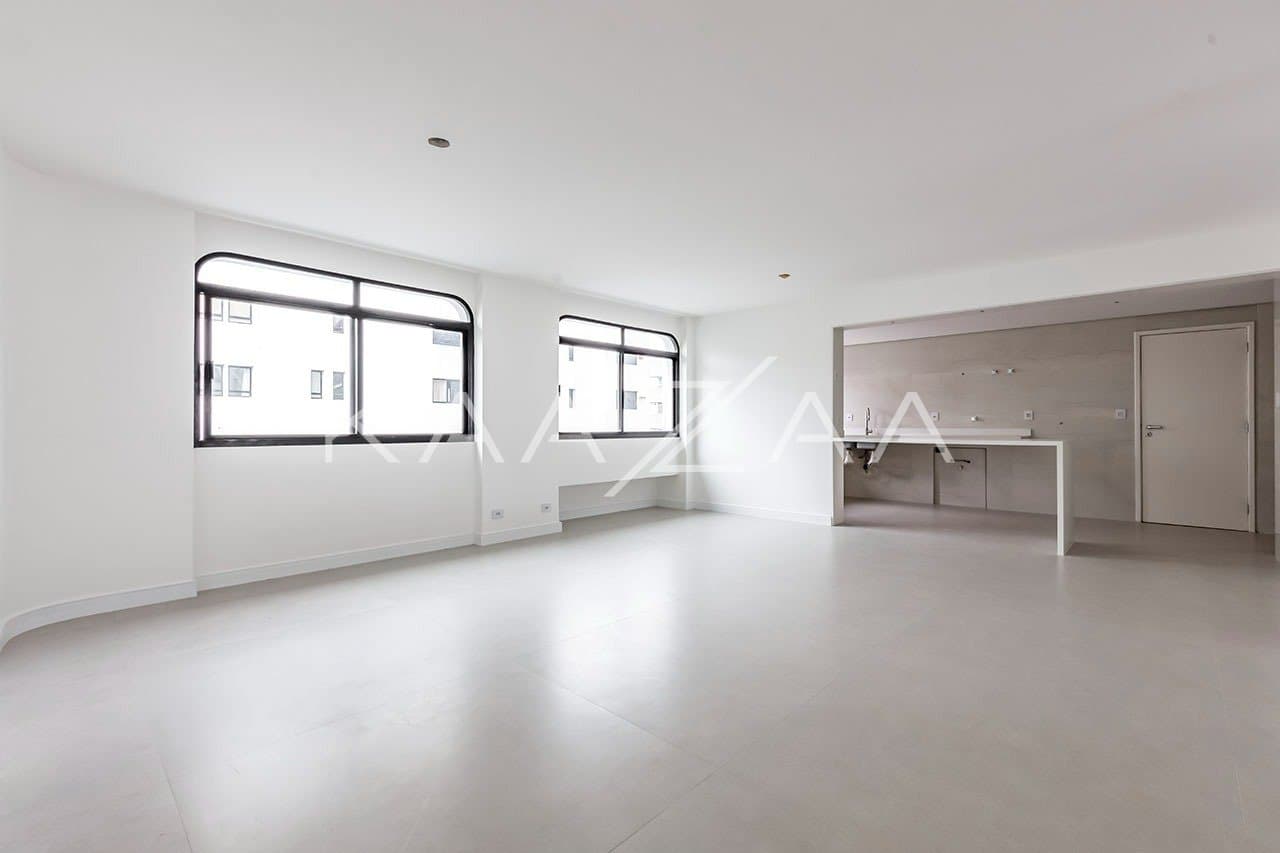 Espaços clean trazem paz para relaxar neste apartamento delicioso no Jardim Paulista. - Foto 8