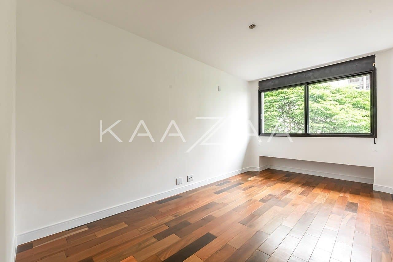 Espaços clean trazem paz para relaxar neste apartamento delicioso no Jardim Paulista. - Foto 16