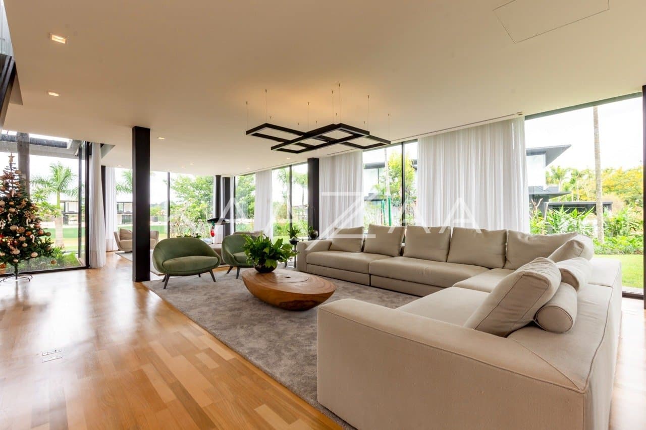 Puro charme e elegância. Casa espetacular em frente ao lago na Fazenda Boa Vista. - Foto 3