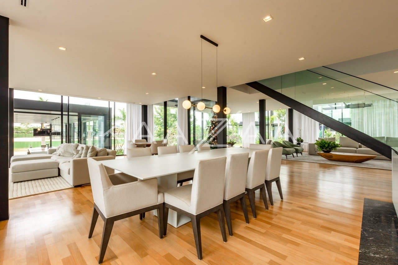 Puro charme e elegância. Casa espetacular em frente ao lago na Fazenda Boa Vista. - Foto 8