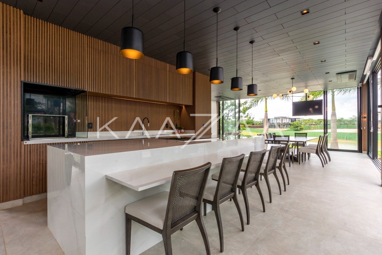 Puro charme e elegância. Casa espetacular em frente ao lago na Fazenda Boa Vista. - Foto 14