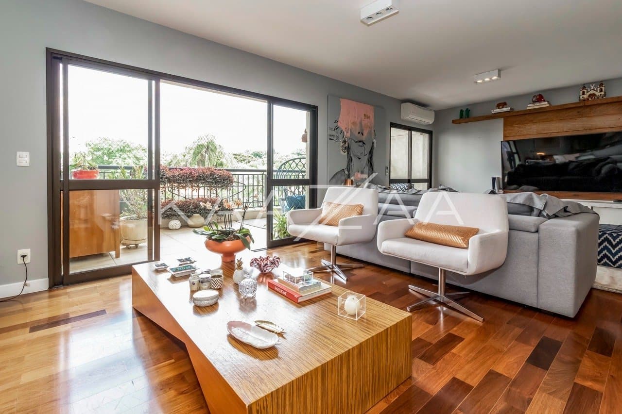 Apartamento duplex super charmoso e inspirador em Alto de Pinheiros. Em condomínio exclusivo com linda vista verde, ao lado do parque. - Foto 2