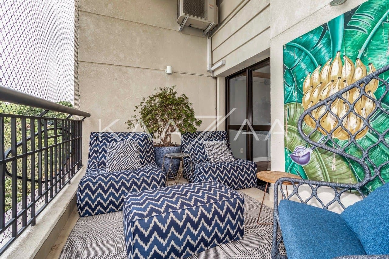 Apartamento duplex super charmoso e inspirador em Alto de Pinheiros. Em condomínio exclusivo com linda vista verde, ao lado do parque. - Foto 9