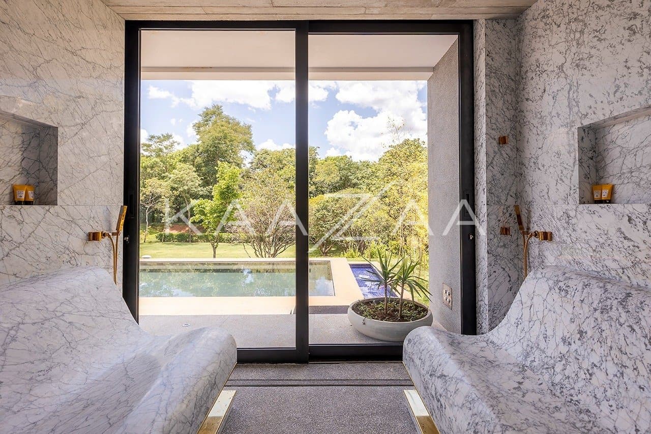 Projeto moderno, arrojado e com muita qualidade nos materiais. Casa na Quinta da Baroneza. - Foto 20