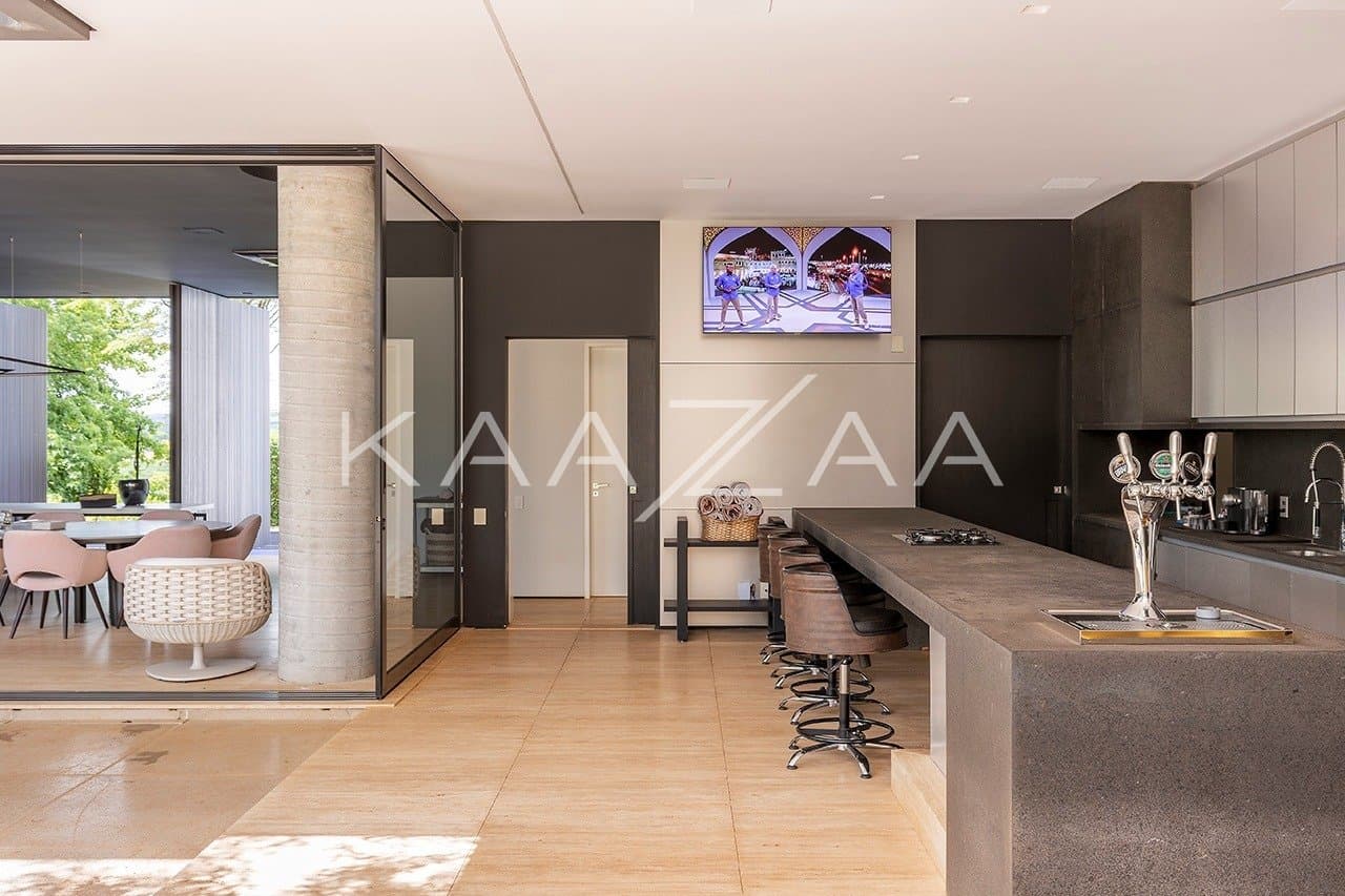 Projeto moderno, arrojado e com muita qualidade nos materiais. Casa na Quinta da Baroneza. - Foto 39