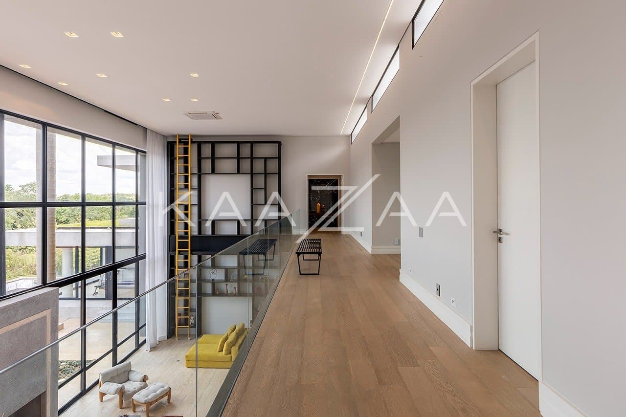 Projeto moderno, arrojado e com muita qualidade nos materiais. Casa na Quinta da Baroneza. - Foto 43