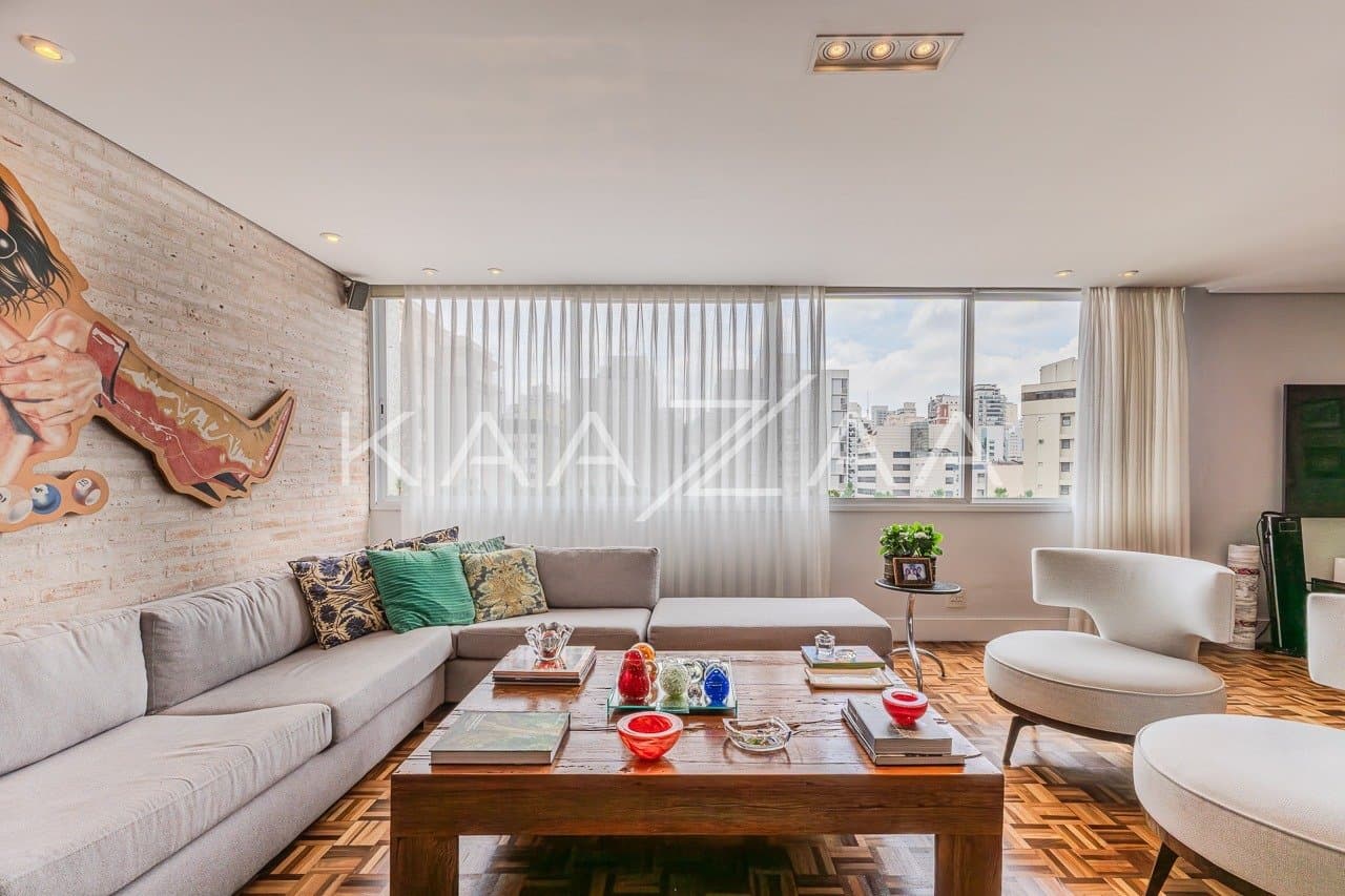 Praticidade ao seu alcance neste apartamento mobiliado no Jardim Paulista. - Foto 1