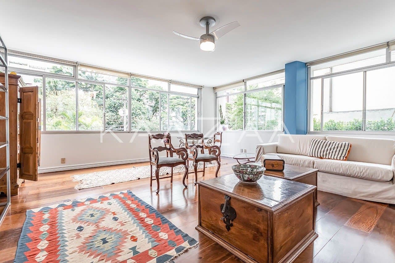 Um delicioso apartamento no Jardins com 392m², ótima localização e vista verde para relaxar. - Foto 1