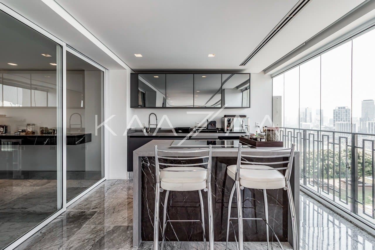 Equilíbrio entre arquitetura e design são o charme deste apartamento em Cidade Jardim. - Foto 6