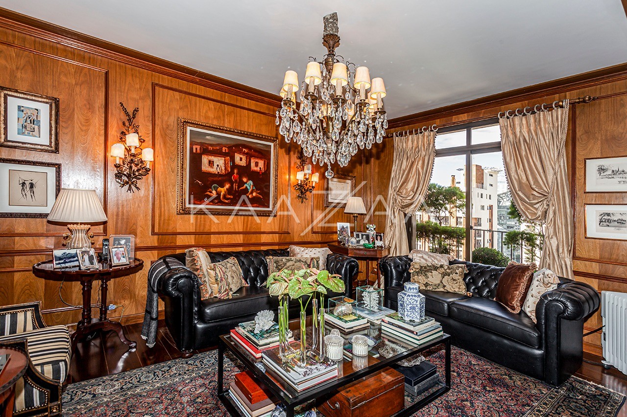 Apartamento clássico no Itaim Bibi: estilo arrojado à beira do parque - Foto 5