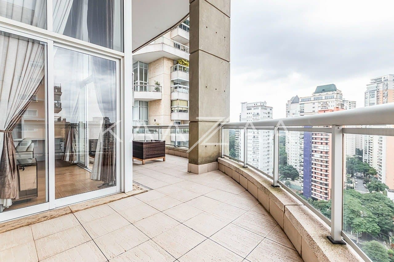 Todo mobiliado, um espetáculo em elegância. Apartamento em prédio com lazer completo na Vila Nova Conceição. - Foto 8